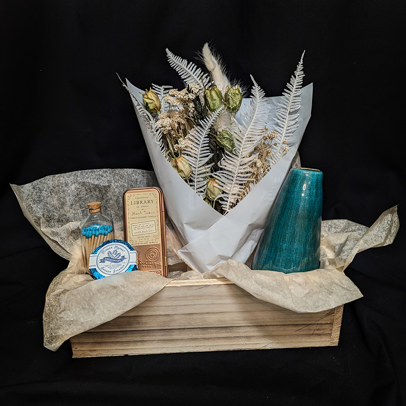 Lilies Little Luxuries Gift Basket